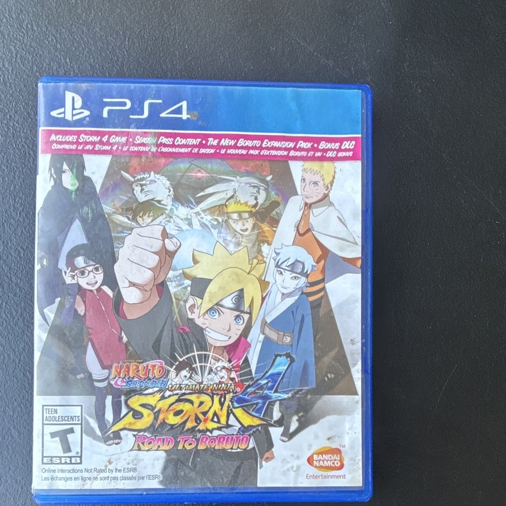 BANDAI NAMCO Naruto Ultimate Ninja Storm 4 Road to Boruto PS4 DLC Case